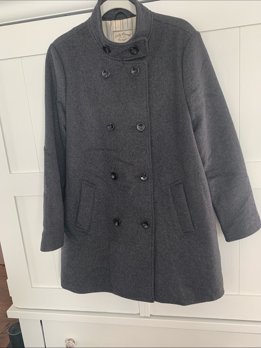 Lucky Brand Winter Pea Coat - Size Large